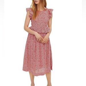 Vero Moda VMURBA Short Sleeve Midi Dress